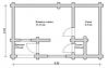 проект сауны, бани кв м =29